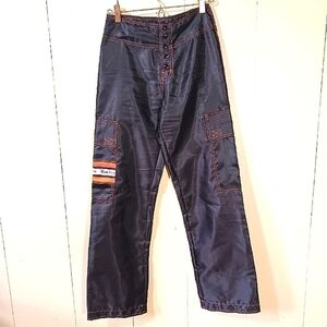Vintage harley davidson nylon cargo pants